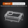 Reptile Lizards Geckos Feeding Bowls Prevent Tenebrio Molitor and Blaptica Dubia Transparent Trough Feeder Anti Overturning
