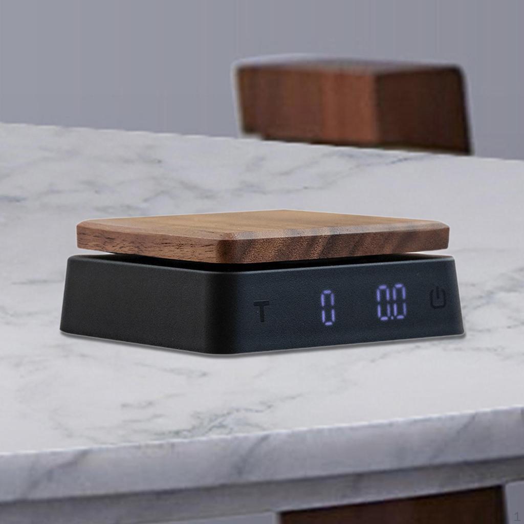 Кофейные весы с таймером Электронное взвешивание Портативные Экономят место Компактная кухня