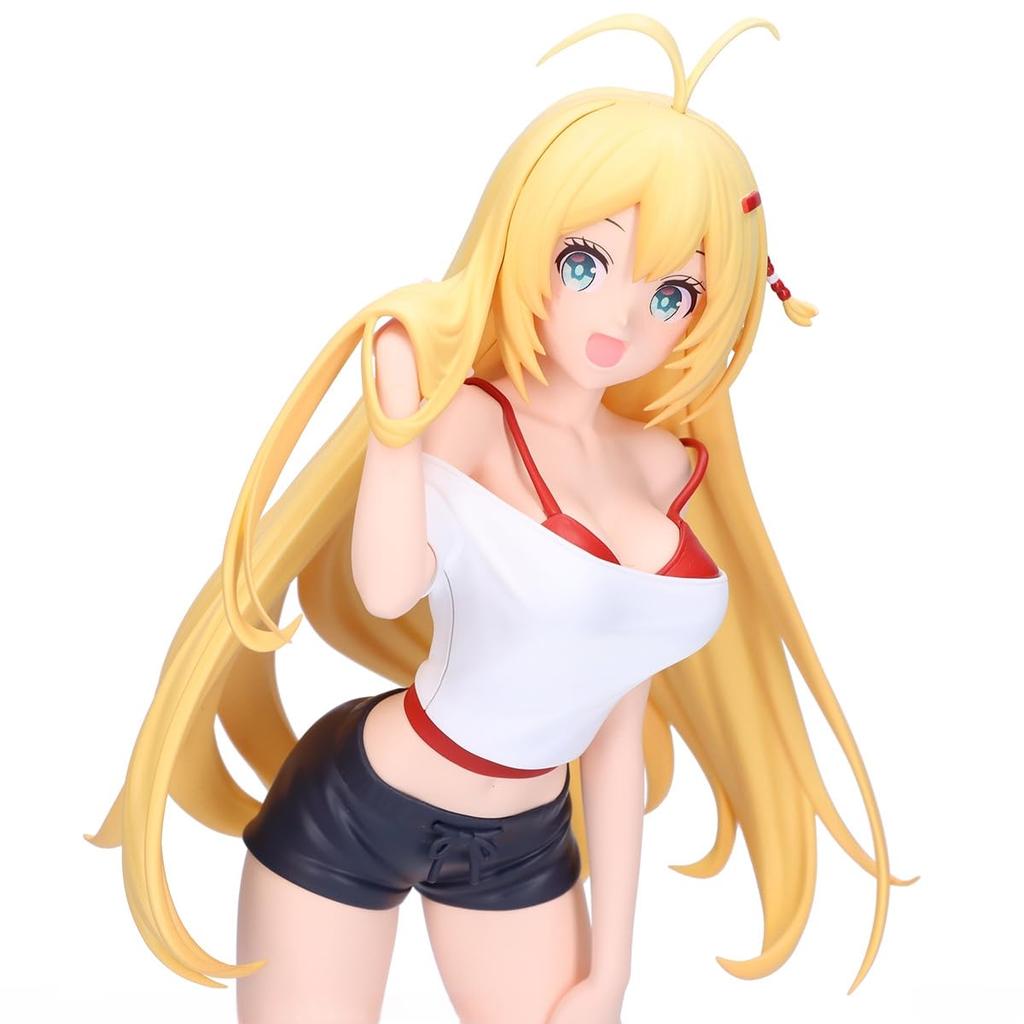 Фигурка VOICEROID Цурумаки Маки, Версия в домашней одежде Коллекционная игрушка