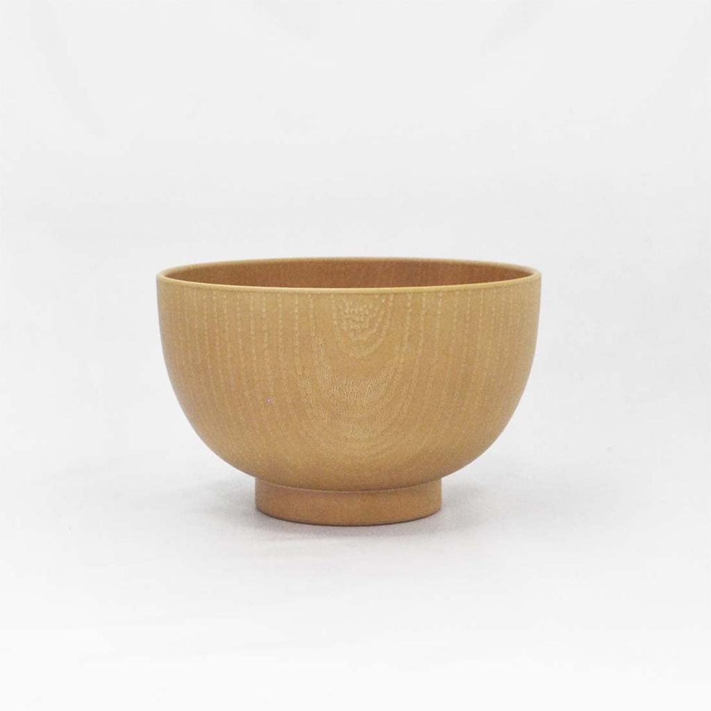Ishida PC Soup Wood Grain Dishwasher Microwave Made in 67845 Bowl, Finish, Beige, Safe, Safe, Japan,