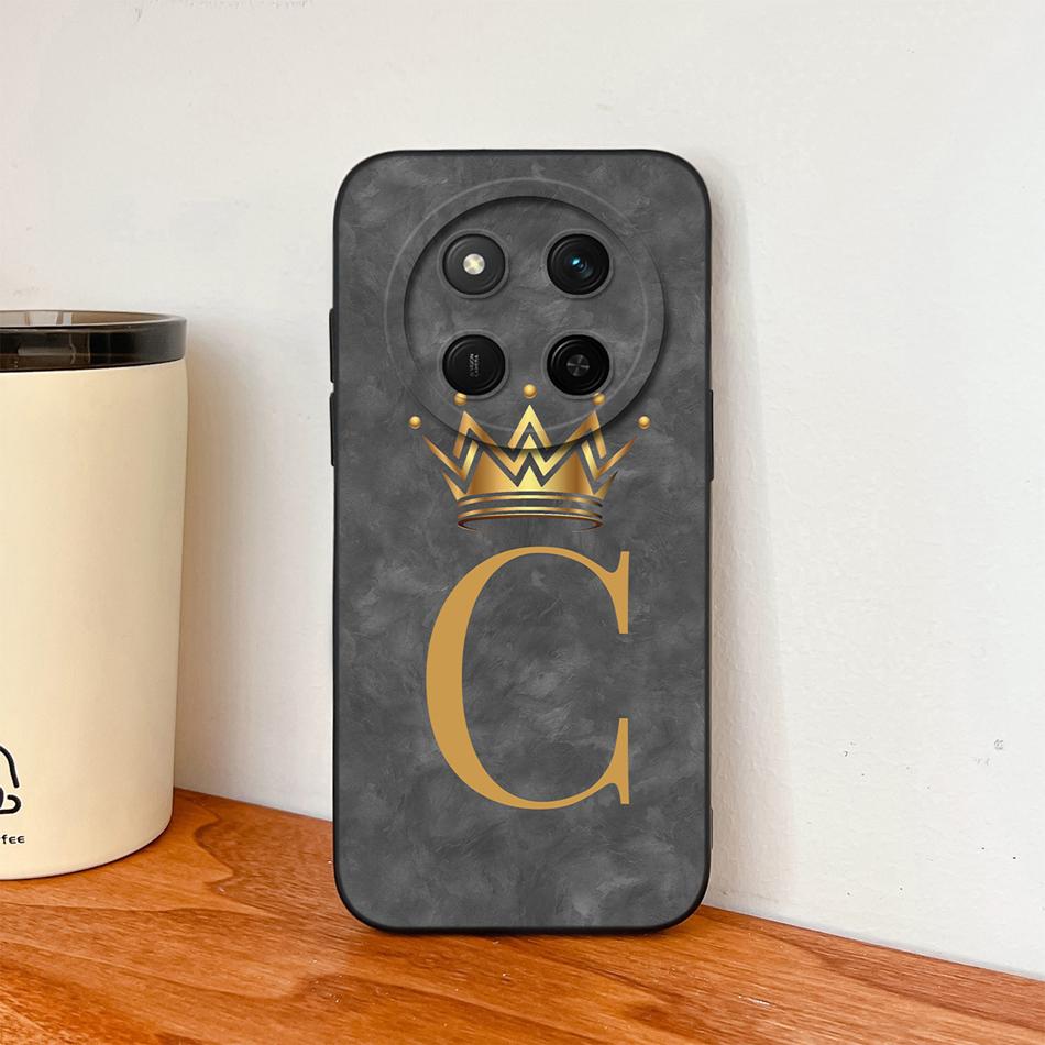 Чехол For Honor Magic 7 Lite Панда Буквы Мягкий Funda Для Magic7 Lite Защита Камеры Жидкий Силикон Прочные Задние Крышки Телефона