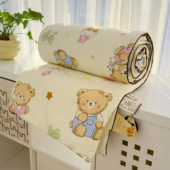 Хлопковое одеяло из марли класса А с соевым волокном - Двухслойное, летнее, прохладное, машинная стирка