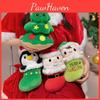 Adorable Christmas Plush Toys Featuring Santa Claus Snowman Christmas Tree Gifts