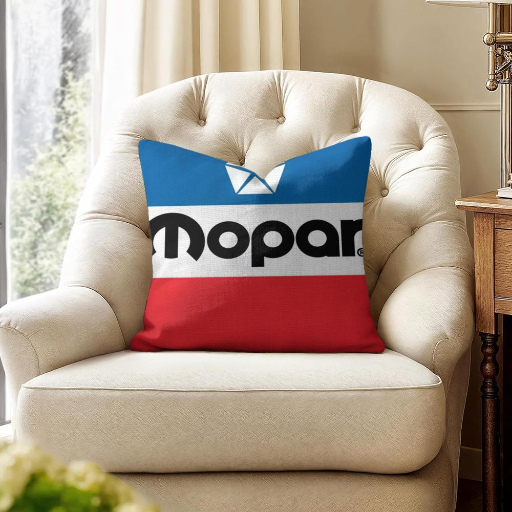Classic MMoparS Cushion Cover Natural Linen Organic Fabric DoubleSided Printing Couch Pillow Covers Home Decor