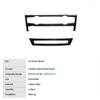 Air Condition Panel Sticker Cover Trim Carbon Fiber For BMW X5 E70 X6 E71