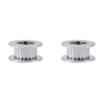 2pcs Aluminum 5mm Inner Diameter Timing Belt Drive Idler Pulley With Bearing for 3D Printer