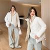Women's padded jacket cotton-padded women's short lightweight button-up winter cotton-padded jacket