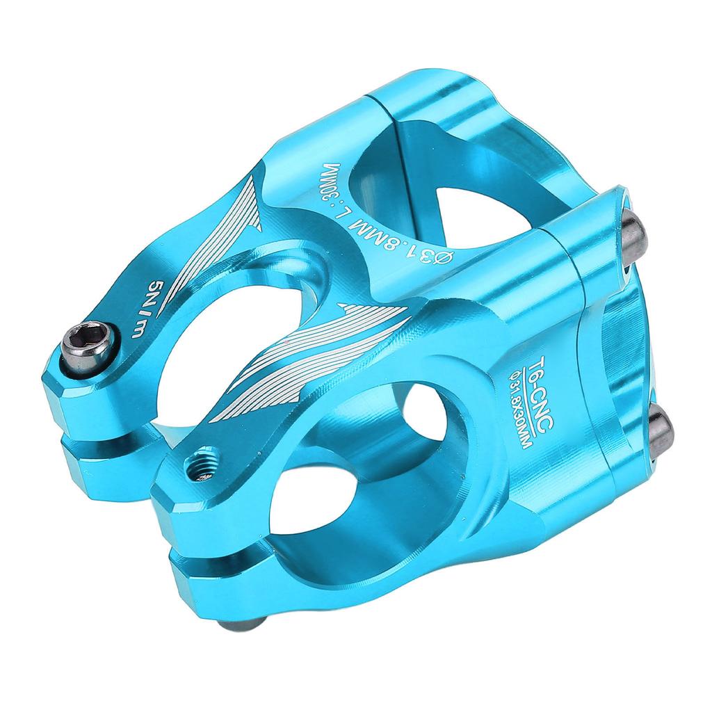 Lightweight CNC Aluminum Alloy Mountain Bike Stem 0 Degree Short Handlebar Stem for Downhill