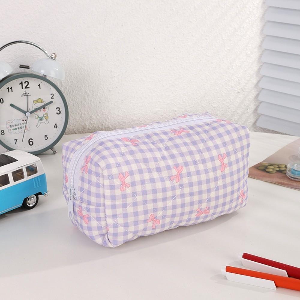 Ruffle Edge Makeup Storage Bag Lightweight Coin Purse  School Supplies