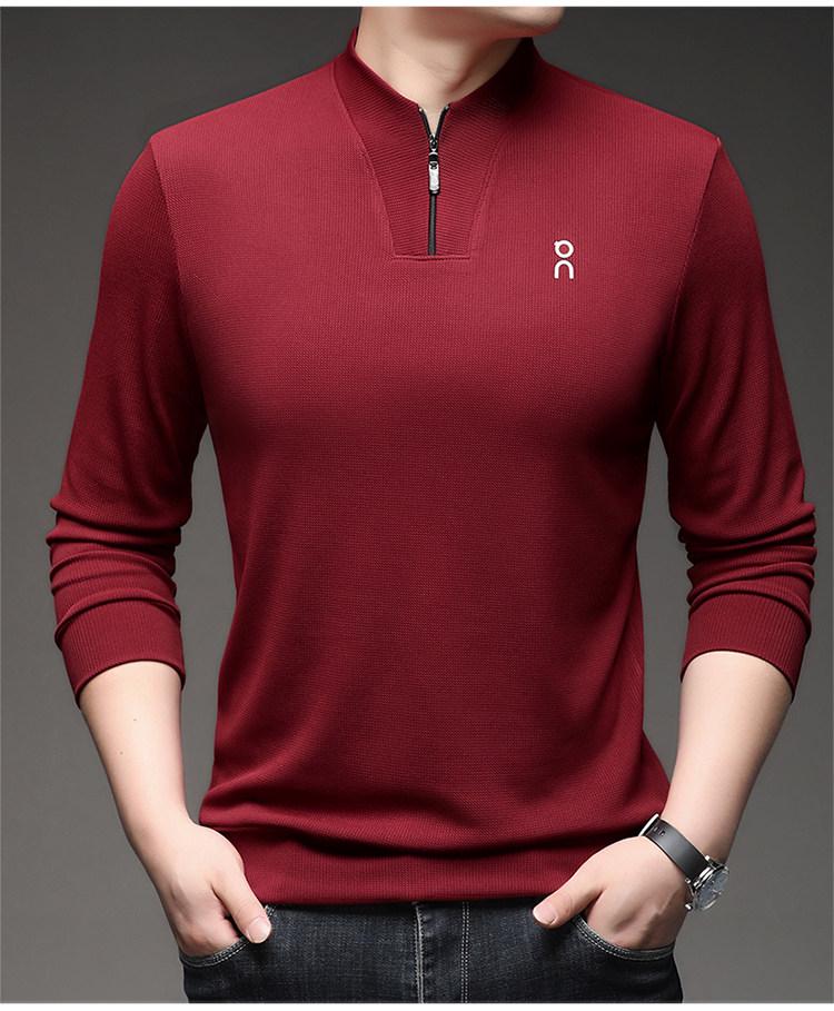 Woodpecker Men's Half-Zip Stand Collar Long-Sleeve Hoodie - 2025 Spring/Autumn Collection