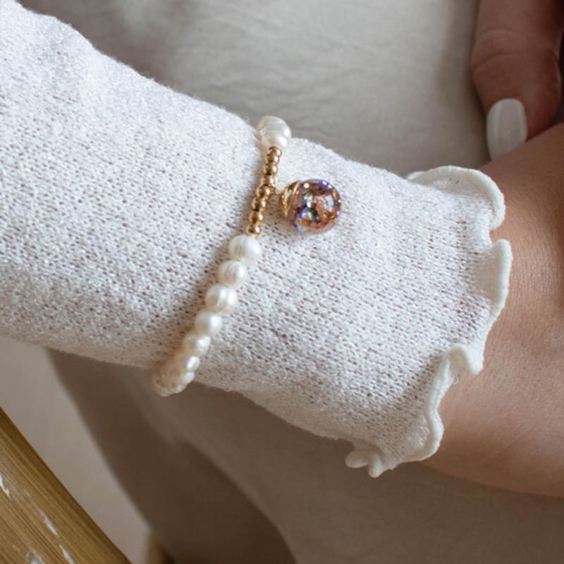 luvinball Ball, Snowball Pearl Bracelet