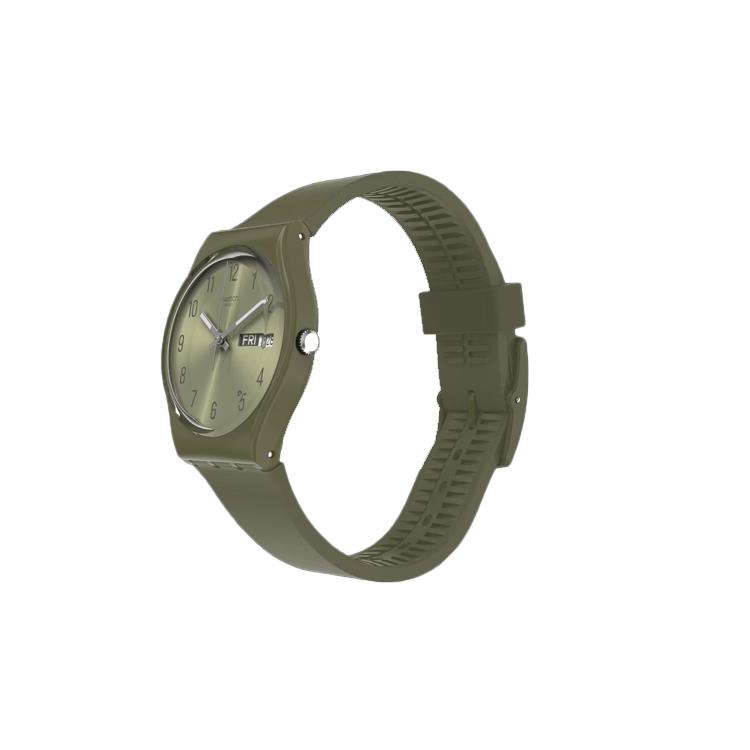 Swatch Унисекс Серия Gent 34 мм Зеленые часы GG712 GG712