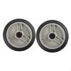 2 Air Compressor Wheels for Replacement and Transportation Needs