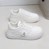 White Shoes for Women Spring New Student Ins Fashionable All-Match Platform Spring and Autumn Leisure Board Shoes