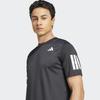 Adidas Футболка унисекс Club Tennis 3 Stripe Tee Climacool Functional Tee Black
