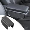 SEIWA Armrest Cushion Storage Armrest Side Pocket S Perforated Leather Universal Height Easy Installation by Wrapping Around the OEM Smartphone Small