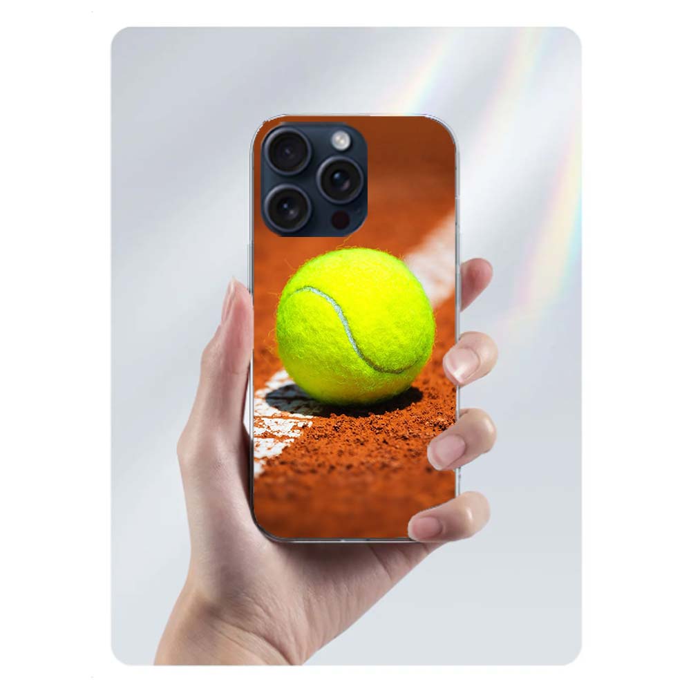 Tennis sport Capa Phone Case For Iphone 17 Air 16 Pro Max 15 12 Pro 14 Plus 17E 16E 11 13 Mini Cover Cases Fundas Cell Clear TPU