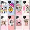 Cartoon Owl Cute Owls Phone Case For Samsung Galaxy A12 A02S A22 A32 A52 A72 A71 A51 A41 A31 A21 A11 A50 A70 A20S Black Cover