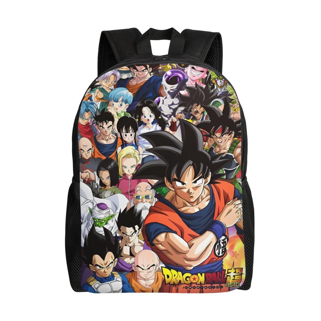 Songoku Dragon Ball Z  Backpack for Men Women Teenage Student Business Daypack  College Shoulder Bag Durable