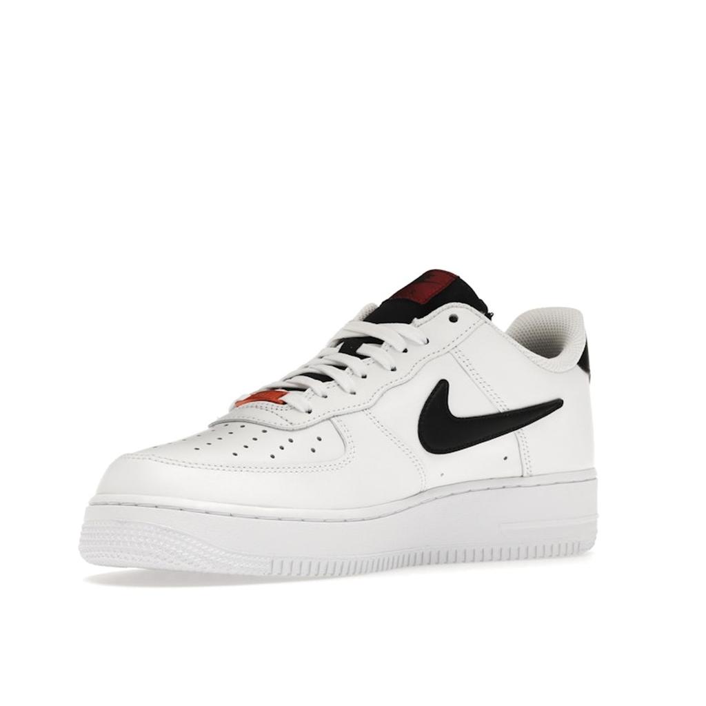 Nike Карабин Air Force 1 07 Premium — белые мужские кроссовки Habanero Red Pomegranate Black DH7579-100