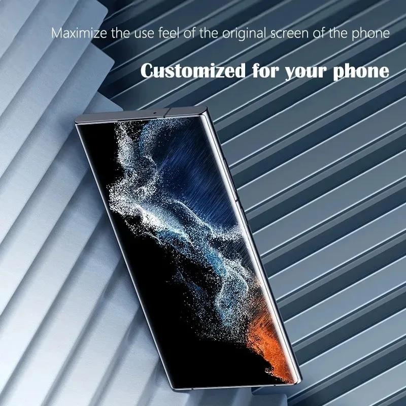 5 шт. для Samsung Galaxy S24 S23 S22 Ultra Защитная пленка для экрана S21 S20 FE Ultra S10 5G S9 Plus Гидрогелевая пленка для Note 20 10 9 Lite S10E