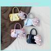 Trendy Mini Handbag For Kids Sleek And Modern Laser Glossy Finish Stylish Design