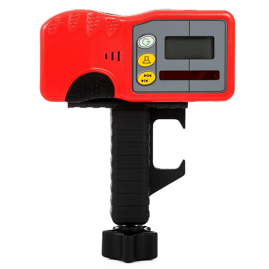 Red Laser Level Rotary Self Leveling Measuring Automatic Rotating Red Beam with Receiver Remote Control Carrying Case