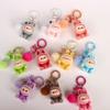 Mini Flocking Doll Vinyl Baby 3cm Pendant Cute Grain Handmade DIY Jewelry Accessories