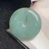 Подлинный натуральный нефритовый кулон-пряжка Пин'ань для всех возрастов