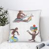 Cartoon Monkey C-Curiouss Georges Pillow Cover Novelty Pillow Case For Sofa Bedroom Home Decor Graphic Cushion Cover Gift Idea