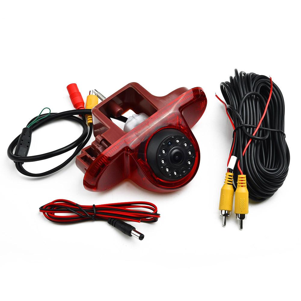 Suitable for Fiat Renault Trafic Opel Vivaro, High Mounted Brake Lights, Reverse Camera, Rearview Camera