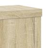 Plant Stand Set 2 pcs Sonoma Oak Finish 10 x 10 x 18 cm Engineered Wood