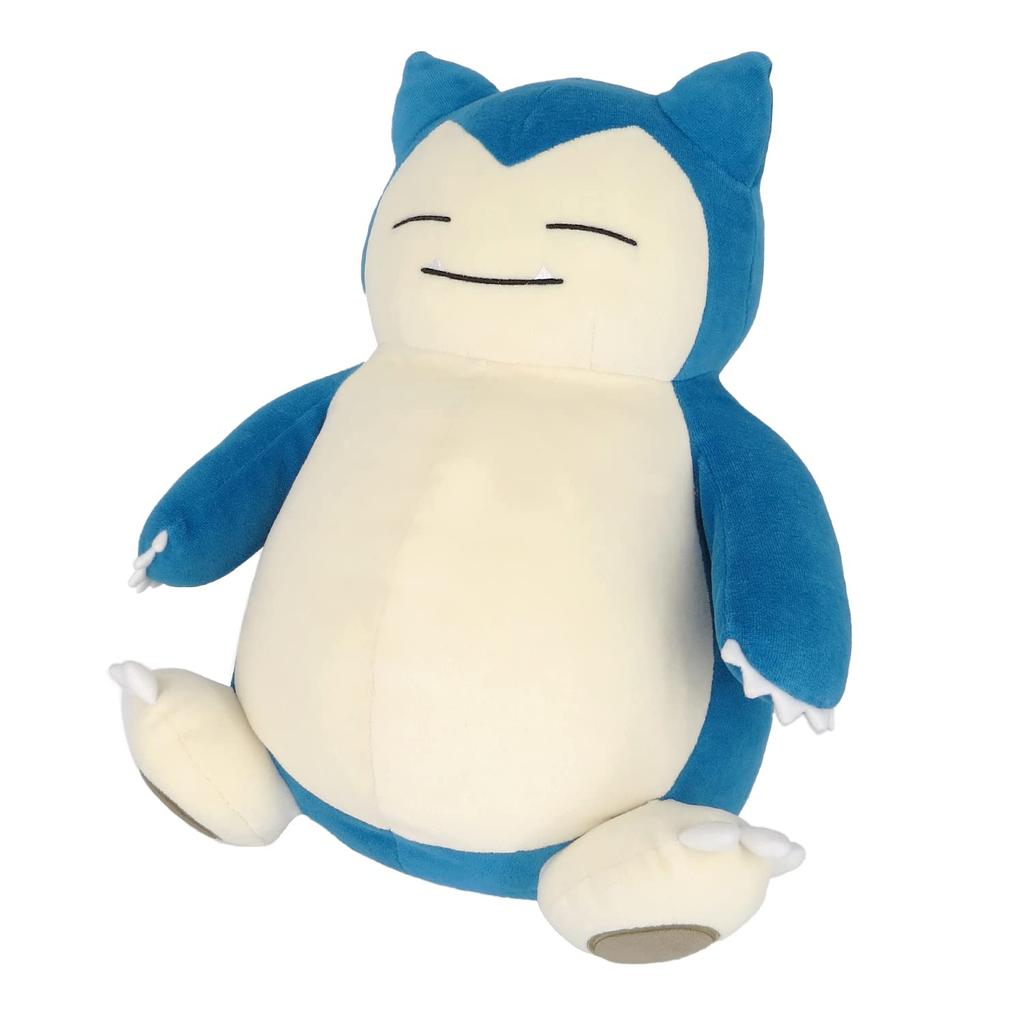 Sanei Boeki Pokemon Fluffy Cushion Snorlax W31 X D27 X H35cm Stuffed Animal Goods Pokemon PZ04