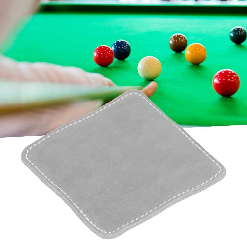 Leather Billiard Cue Cloth Rough Surface Pool Cue Polisher Billiard Cue Burnisher  Pool Accessories