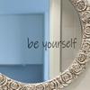 English Slogan Bathroom Mirror Beautification and Decoration Stickers
