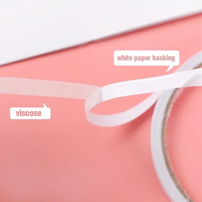 1/5 рулона Nanos Tape 8M двусторонний скотч прочный белый клей наклейка ультратонкий светящийся в темноте домашний офис школьные принадлежности