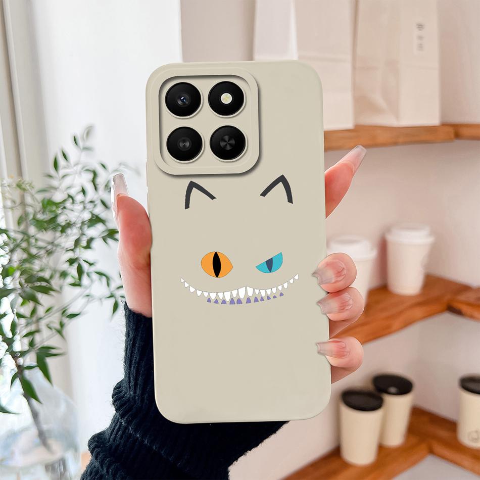 Чехол для Honor X7D X9D Цветные Сердечки Мягкий Жидкий Силикон Полная Защита Задняя Крышка Телефона Для Honorx7d Honorx9d Модный Funda