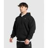 Gymshark Толстовка с капюшоном Atlas Zip Up, черная A2b8v Bb2j