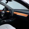 Изготовлено из Алькантары Для Tesla Model 3 Model Y 2023-2019 Декоративная накладка на приборную панель автомобиля Защитная накладка Внутренние аксессуары