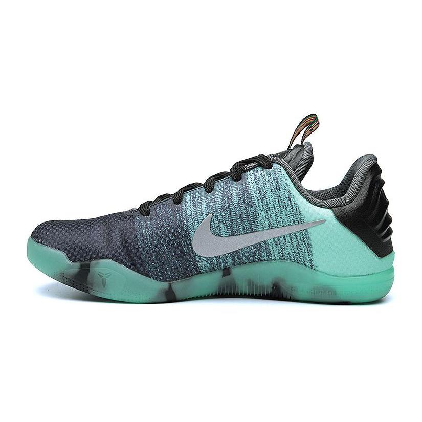 Nike Kobe 11 'All Star' Kobe 11 All Star Низкие Детские Баскетбольные Кроссовки Черно-Зеленые Подростковые 824411-305