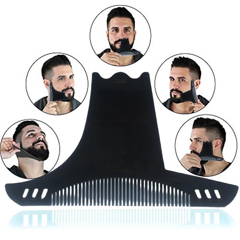 6-in-1 Beard Styling Stencil Comb