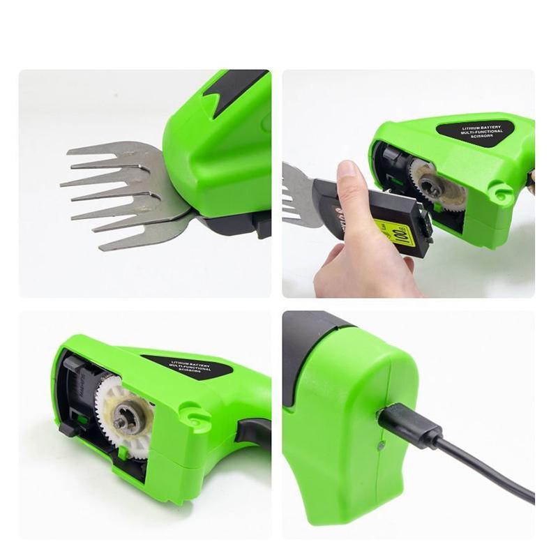 Electric Trimmer with Metal Blade Electric for Grass