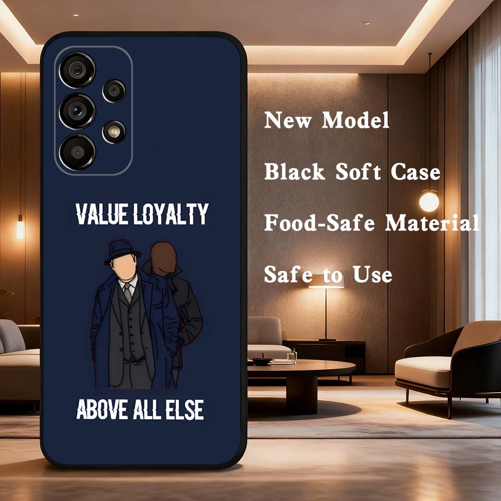 B-Blacklist Phone Case Soft black protective case for Samsung Galaxy A32, A10, A71, A11, A12, A13, A31, Note 10, 9, 8, etc.