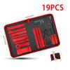 19 шт. Инструмент для снятия обшивки автомобиля, набор инструментов для снятия аудиосистемы, автомобильные плоскогубцы, сумка для снятия крепежа