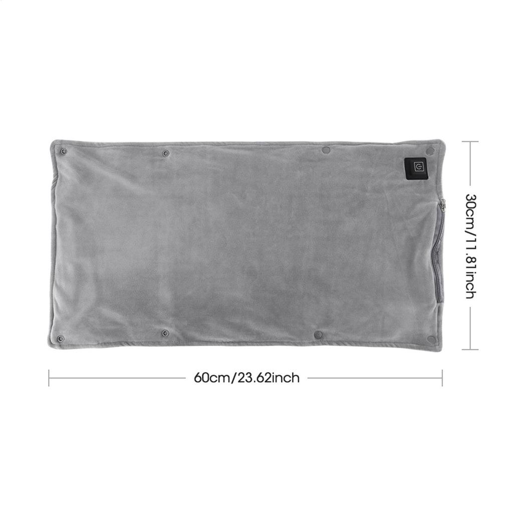 Electric Hand Warmers Rechargeable USB Heated Gloves Hand Warmers Pouch 3 Modes Heater Heating Pad For Outdoor Indoor Women Men