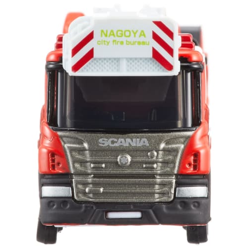 TAKARA TOMY ``Tomica Long Type Tomica No. 145 Nagoya City Fire Department 30m Class Folding Tip Ladder Truck'' Mini Car, Car, Toy, 3 Years Old and Old