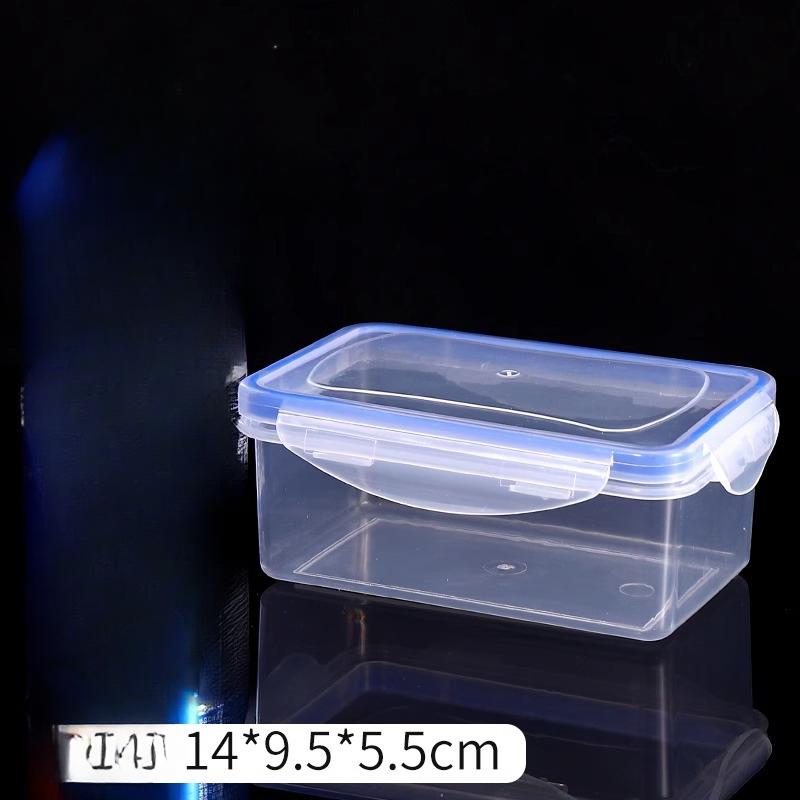 Кухонный холодильник Прямоугольный Утолщенный Микроволновый Жаростойкий Ланч-бокс Овощи и Фрукты Замороженный Герметичный Контейнер для Хранения