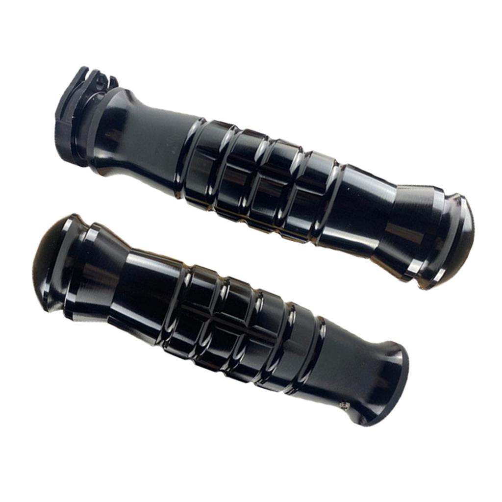 Мотоциклетные рукоятки, алюминиевый руль, подходит для кастомных велосипедов, нескользящий, эргономичный дизайн, улучшенный контроль, долговечность