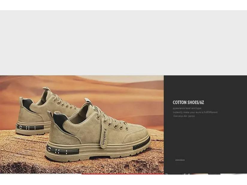 Мужская весенняя дышащая повседневная обувь 2025 года: Универсальная, модная, легкая спортивная и рабочая обувь