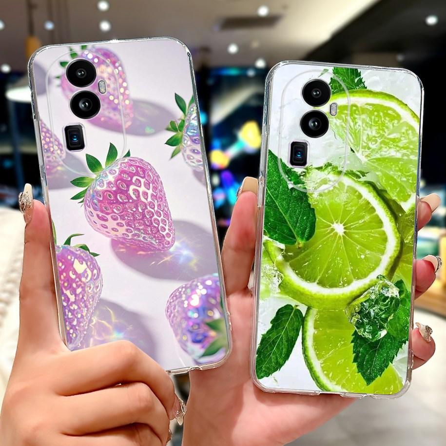 Чехол для OPPO Reno 10 Pro Plus CPH2521 Чехол Популярный Мультяшный Карп-Дракон Мягкий Силикон Funda Для OPPO Reno 10 Pro Reno10 5G Capa